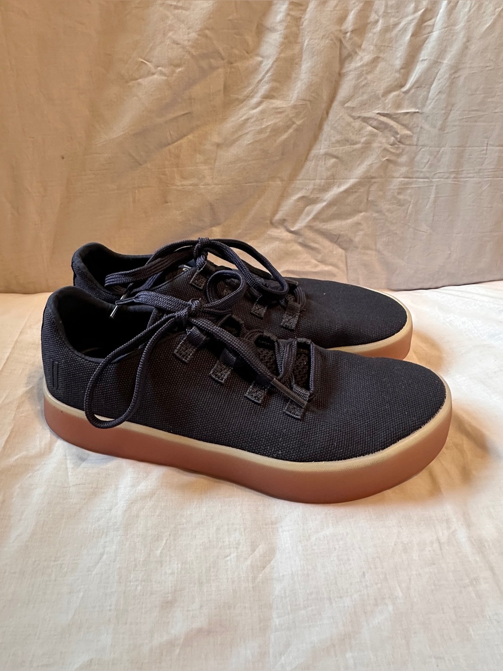 Nobull Rec Trainer Running Walking Navy Canvas Sneaker Size Mens 9 Womens 10.5